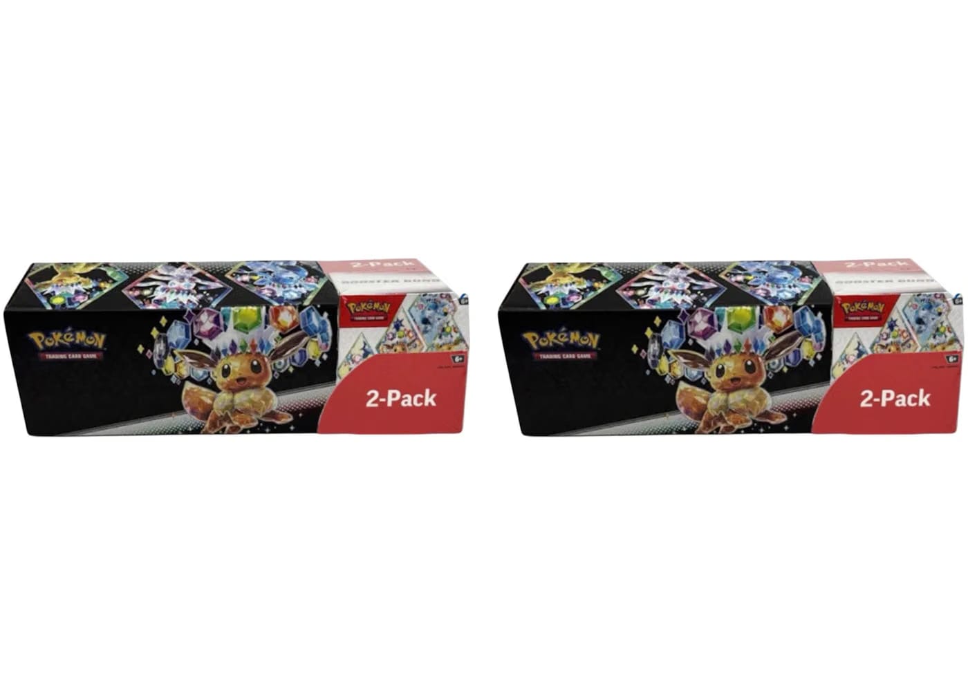 Pokemon Prismatic Evolutions Surprise Box Sams Club Exclusive Booster Bundle 2 Pack 2X Lot