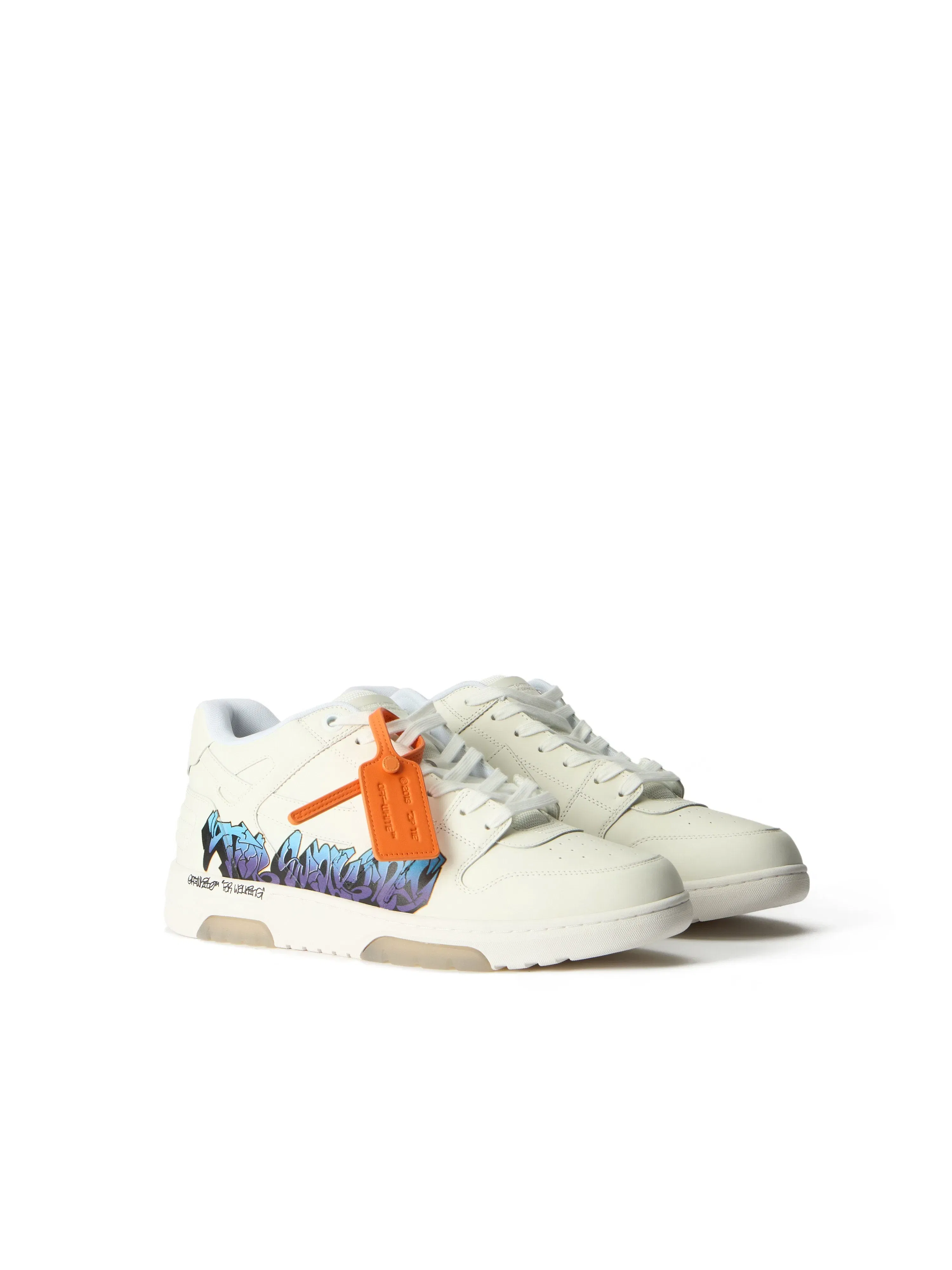 Off-White Out Of Office For Walking Artwork Sneakers White