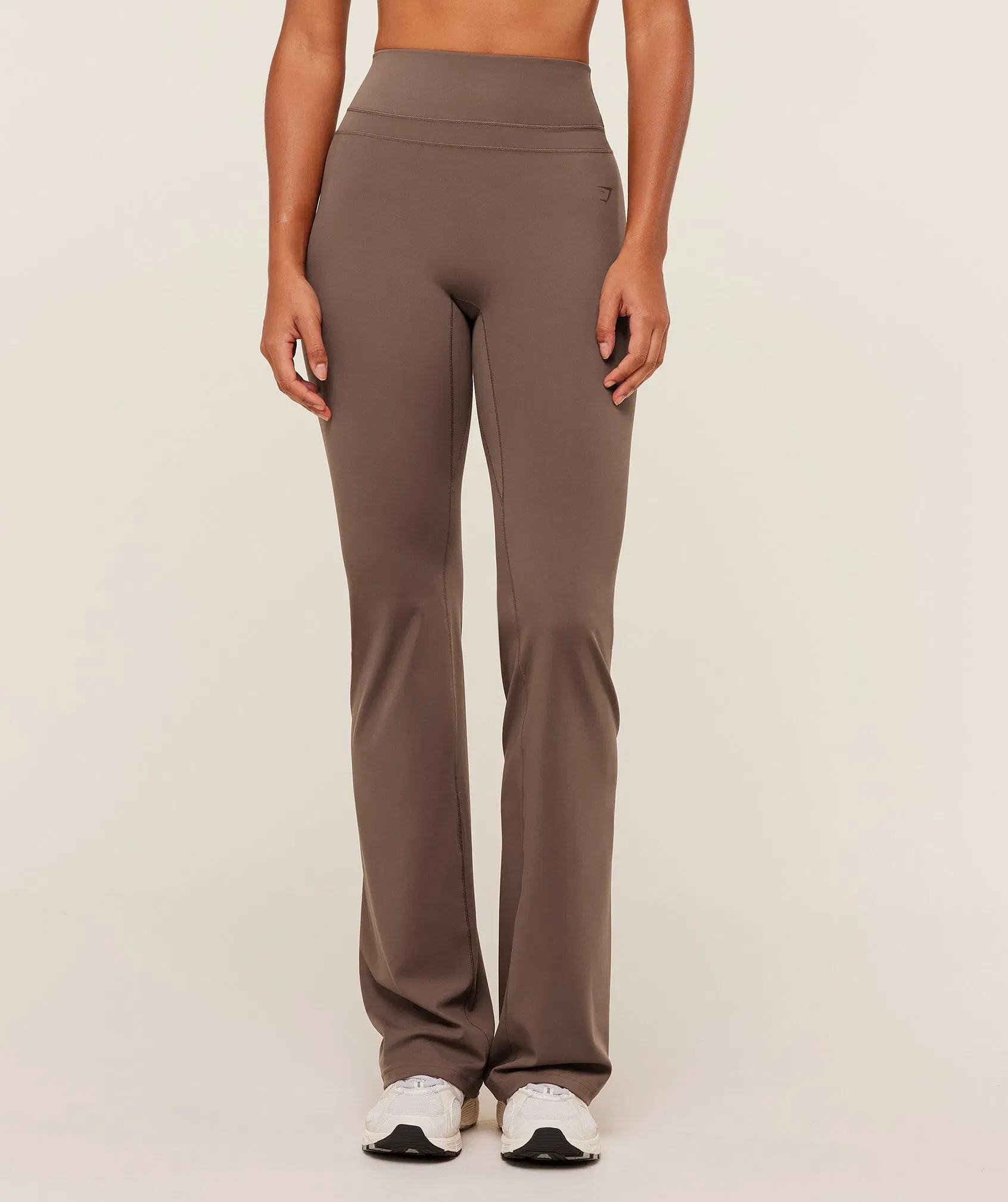Women's Gymshark Whitney Tall Flared Legging Soft Brown