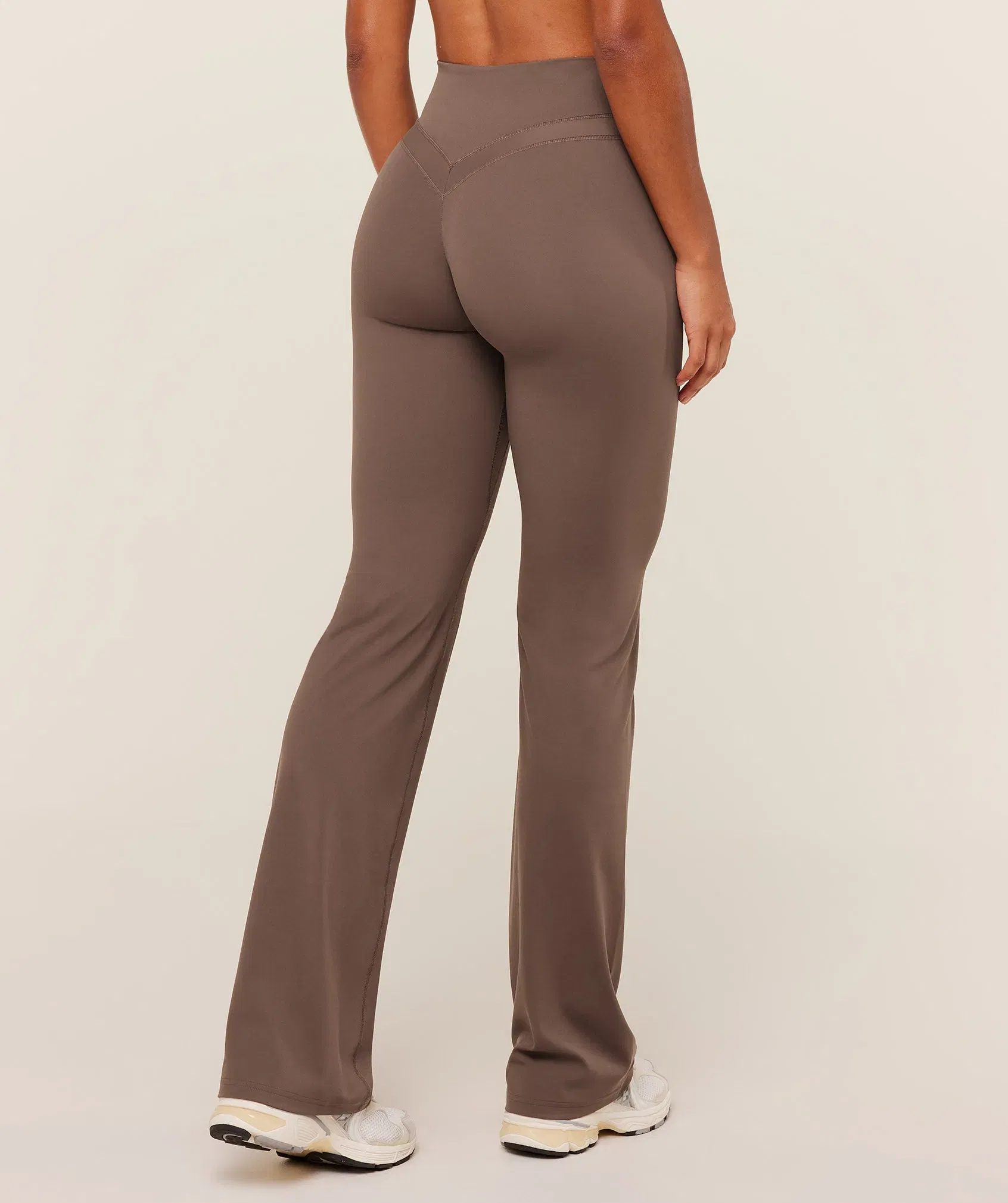 Women's Gymshark Whitney Tall Flared Legging Soft Brown