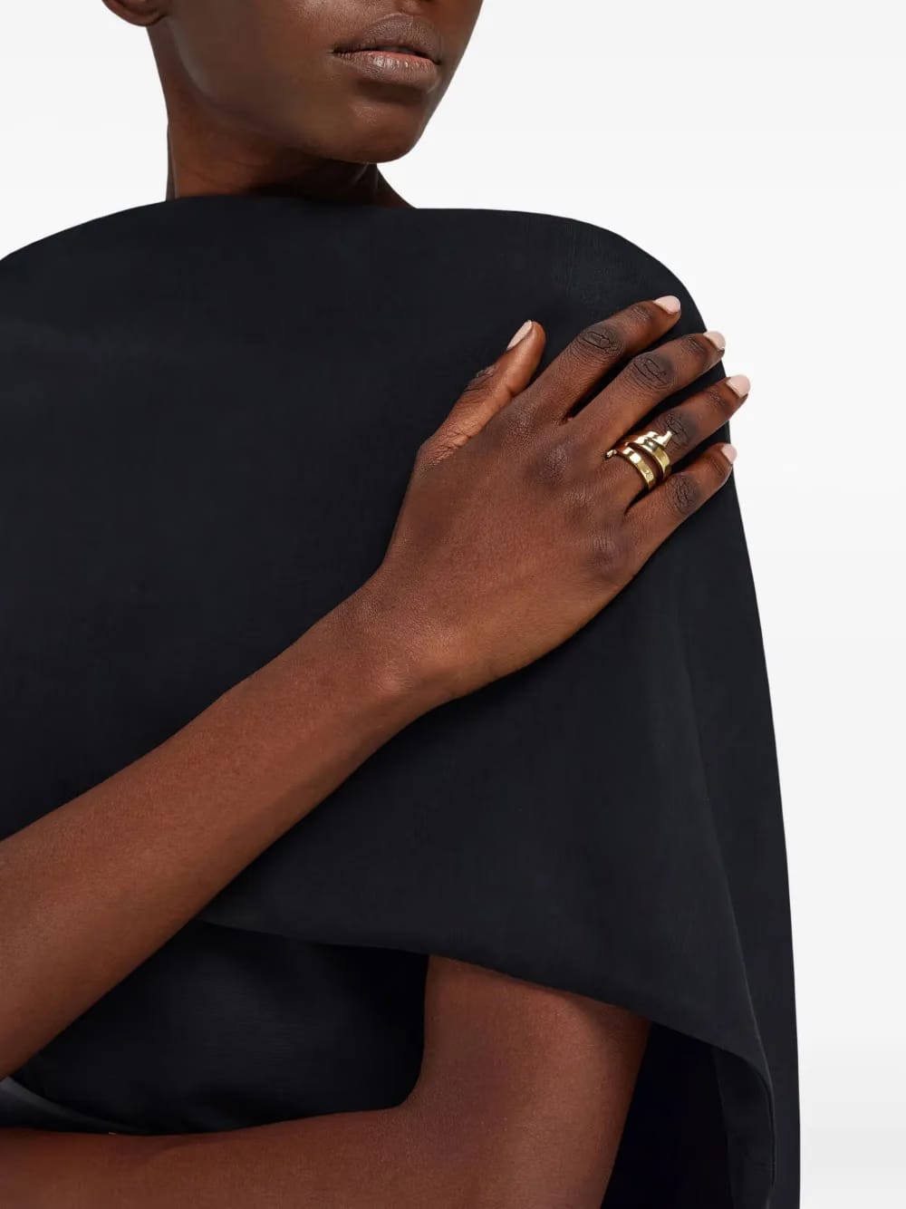 gancini triple-wrap ring