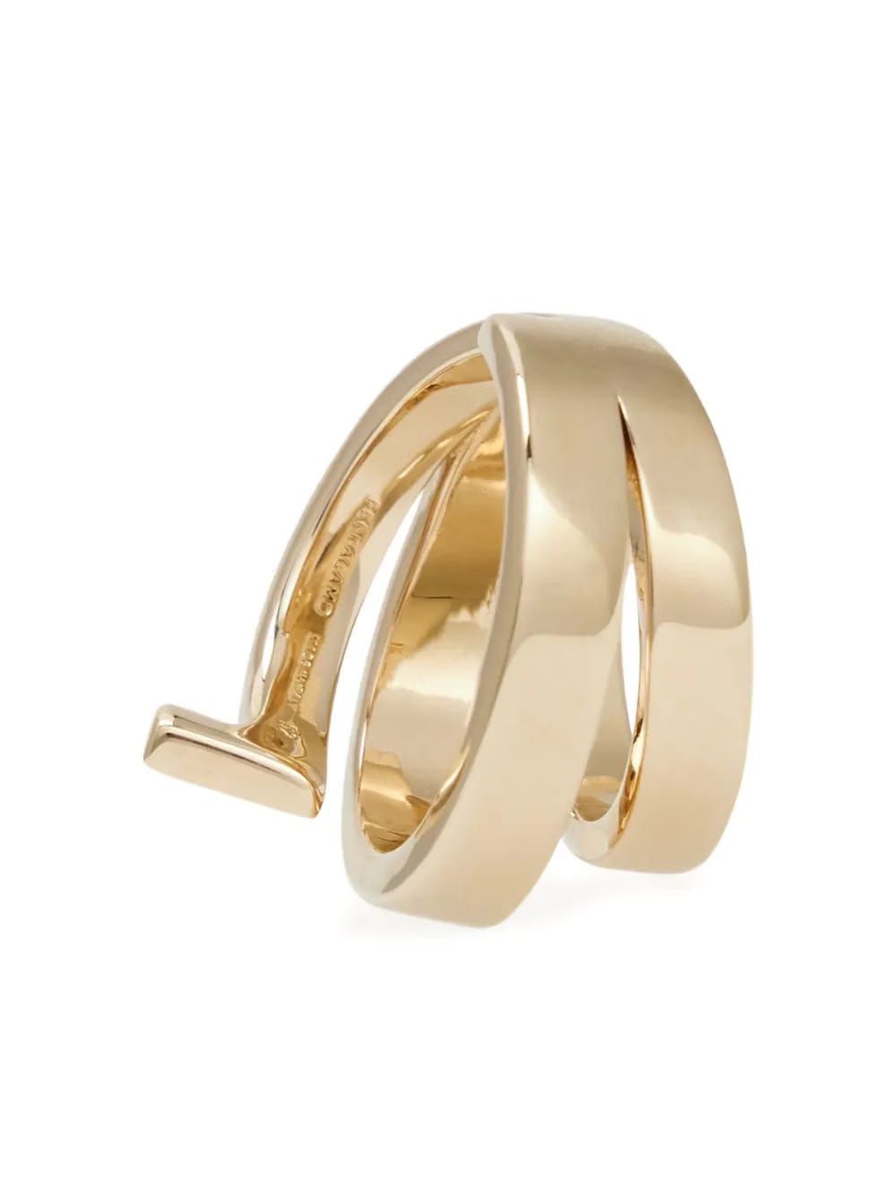 gancini triple-wrap ring