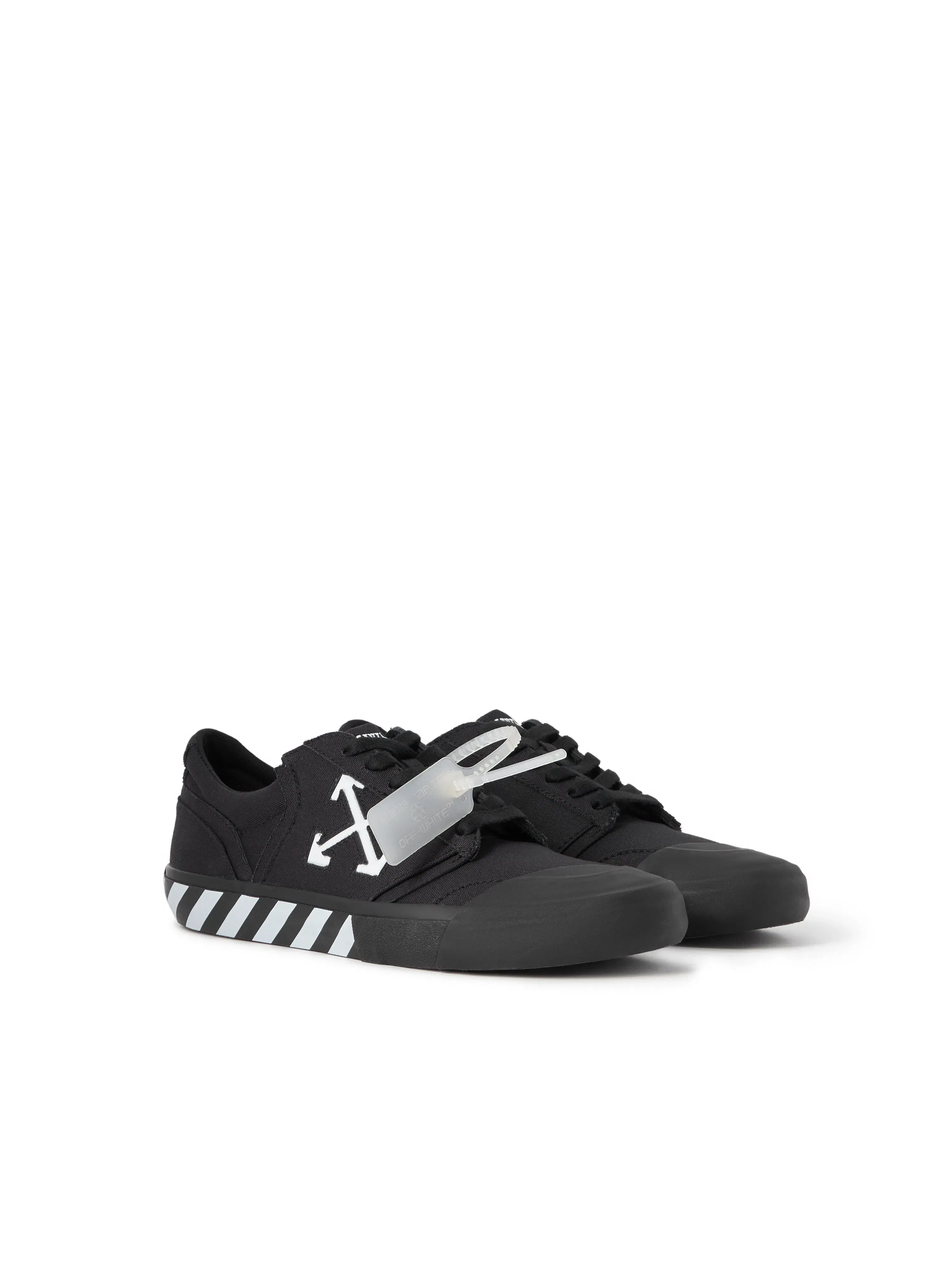 Off-White Vulcanized Undercut Sneakers Womens Black