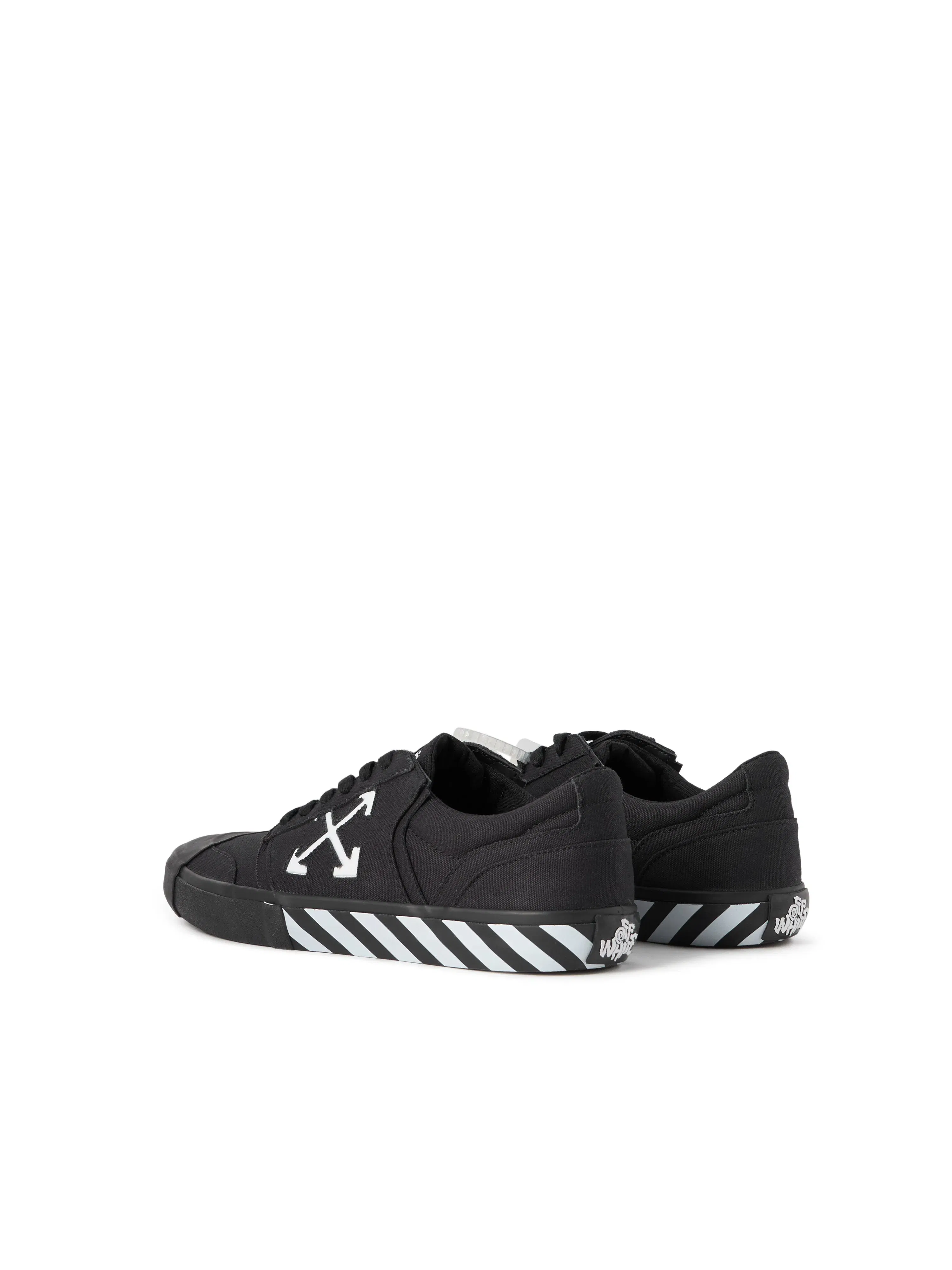 Off-White Vulcanized Undercut Sneakers Womens Black