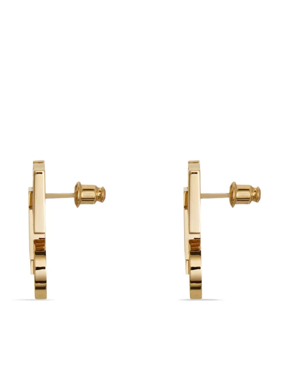 Four Gancini earrings