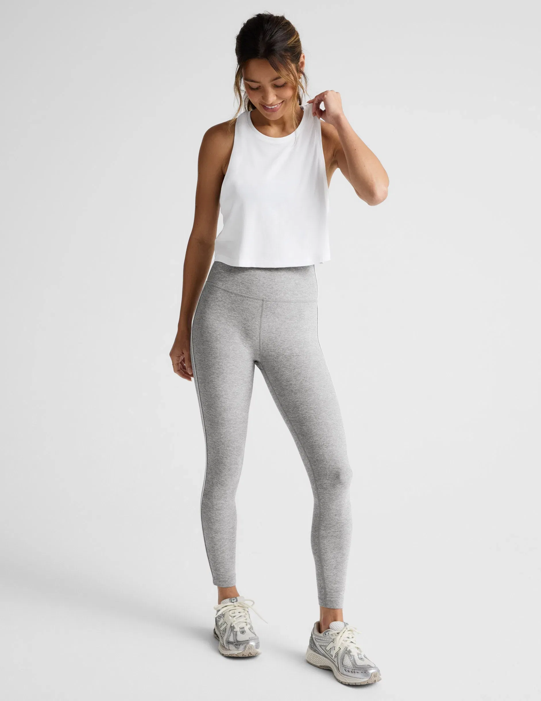 Beyond Yoga Featherweight Rebalance Racerback Cropped Tank Women's