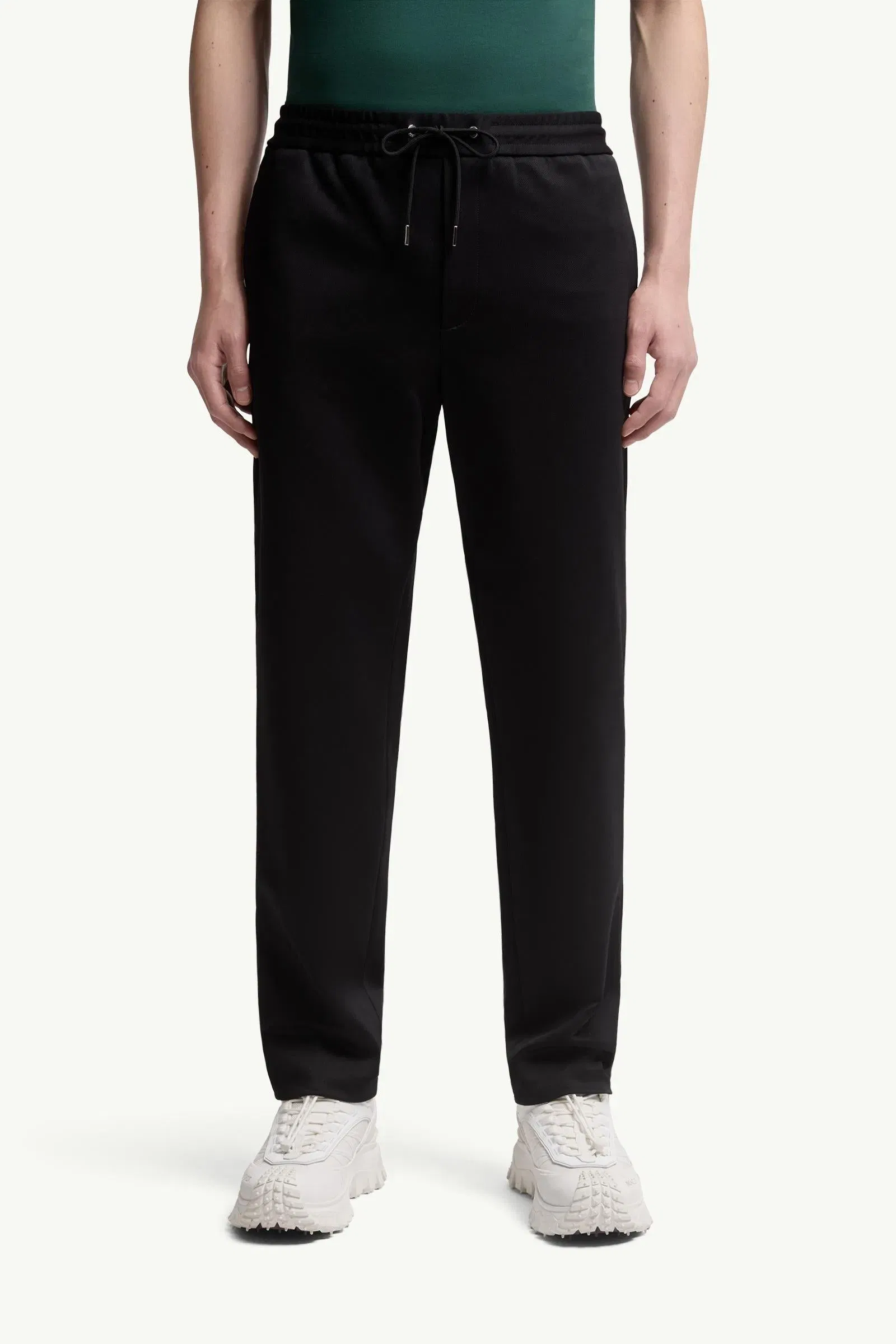 Moncler Logo Jogging Trousers Black Black