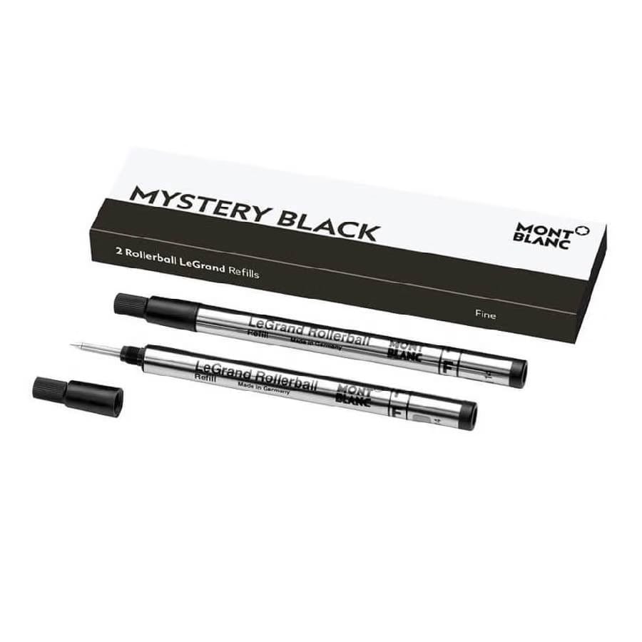 Montblanc Mystery Black 2 Rollerball Legrand Refills - Fine