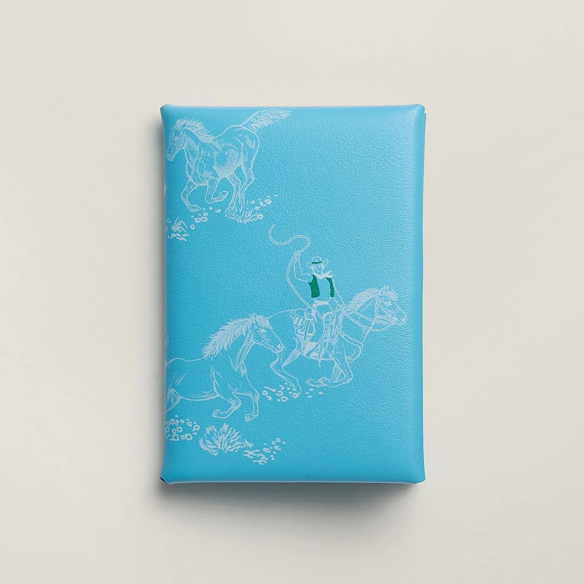 Hermes Calvi Duo Compact Card Holder Jaune Citron