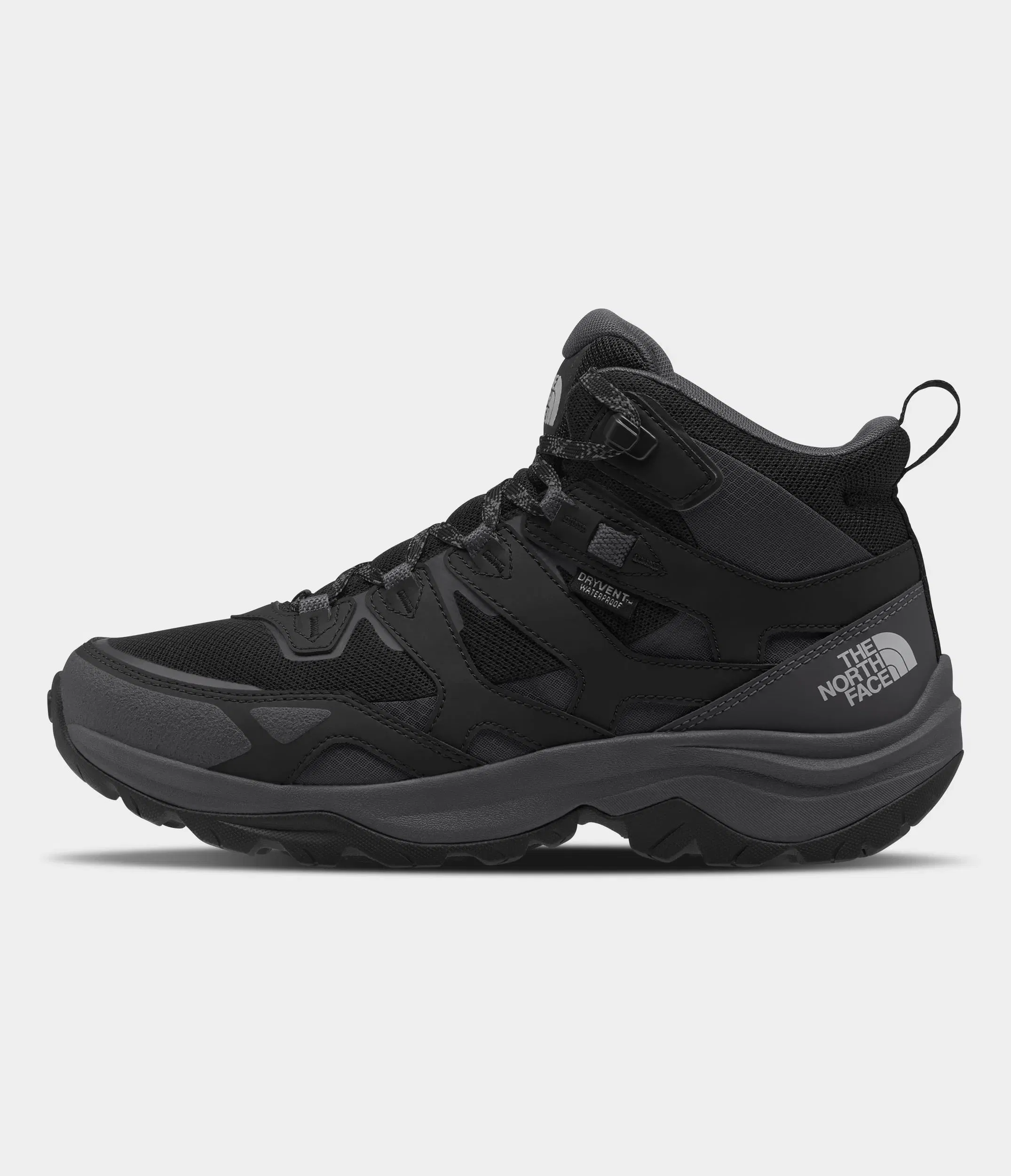 The North Face Mens Hedgehog 3 Mid Waterproof Boots TNF Black/Asphalt Grey