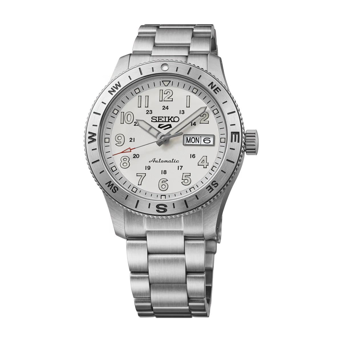 Seiko 5 Sports Field Watch - Silver - HDB007K1