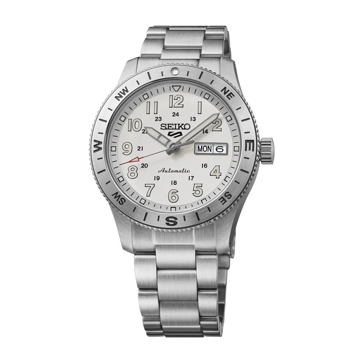 Seiko 5 Sports Field Watch - Silver - HDB007K1