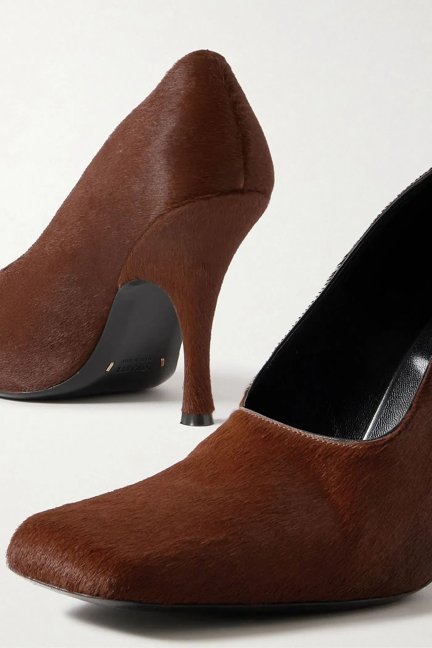 Khaite Eva Calf Hair Pumps Brown Women's