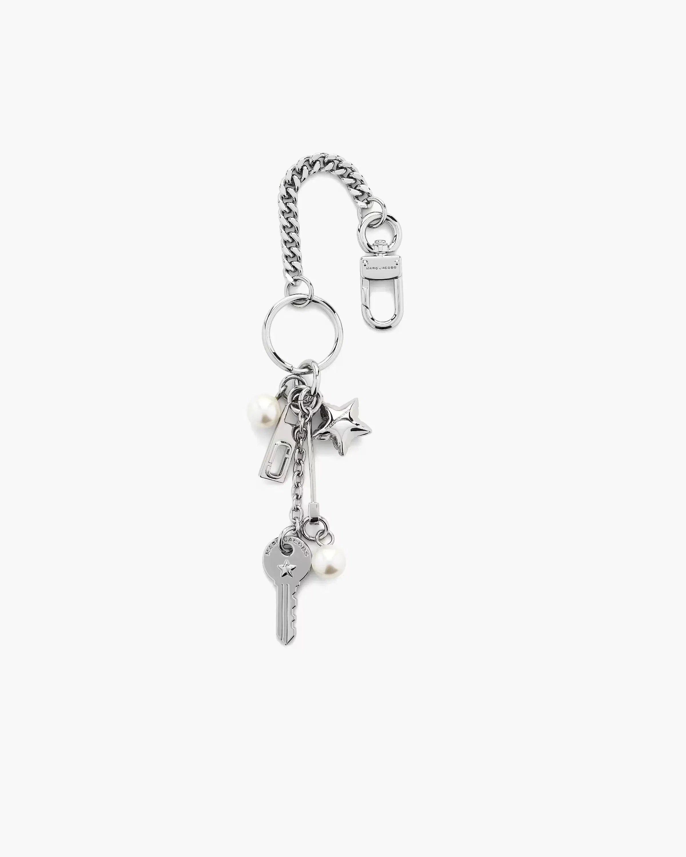 Marc Jacobs The Grommet Bag Charm Nickel