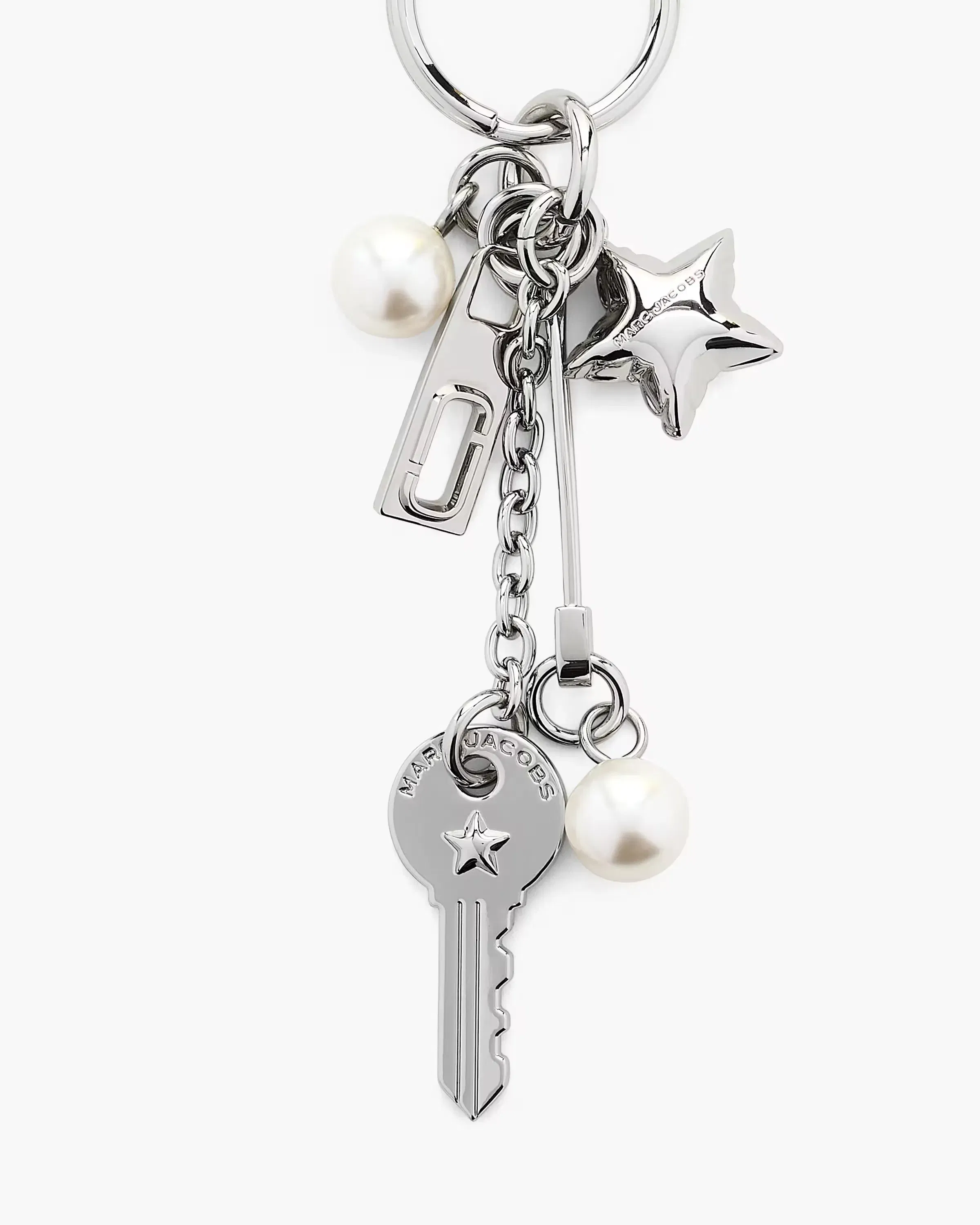 Marc Jacobs The Grommet Bag Charm Nickel