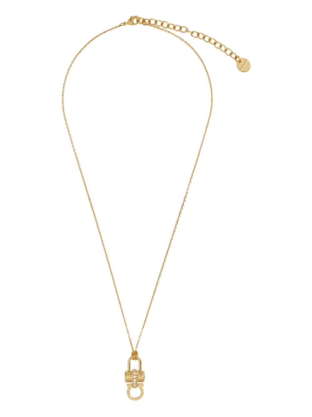 padlock pendant necklace
