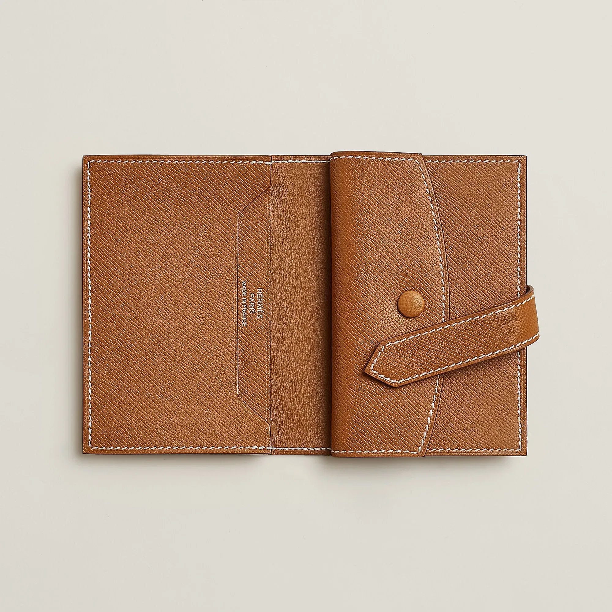 Hermes Bearn Mini Wallet Noir