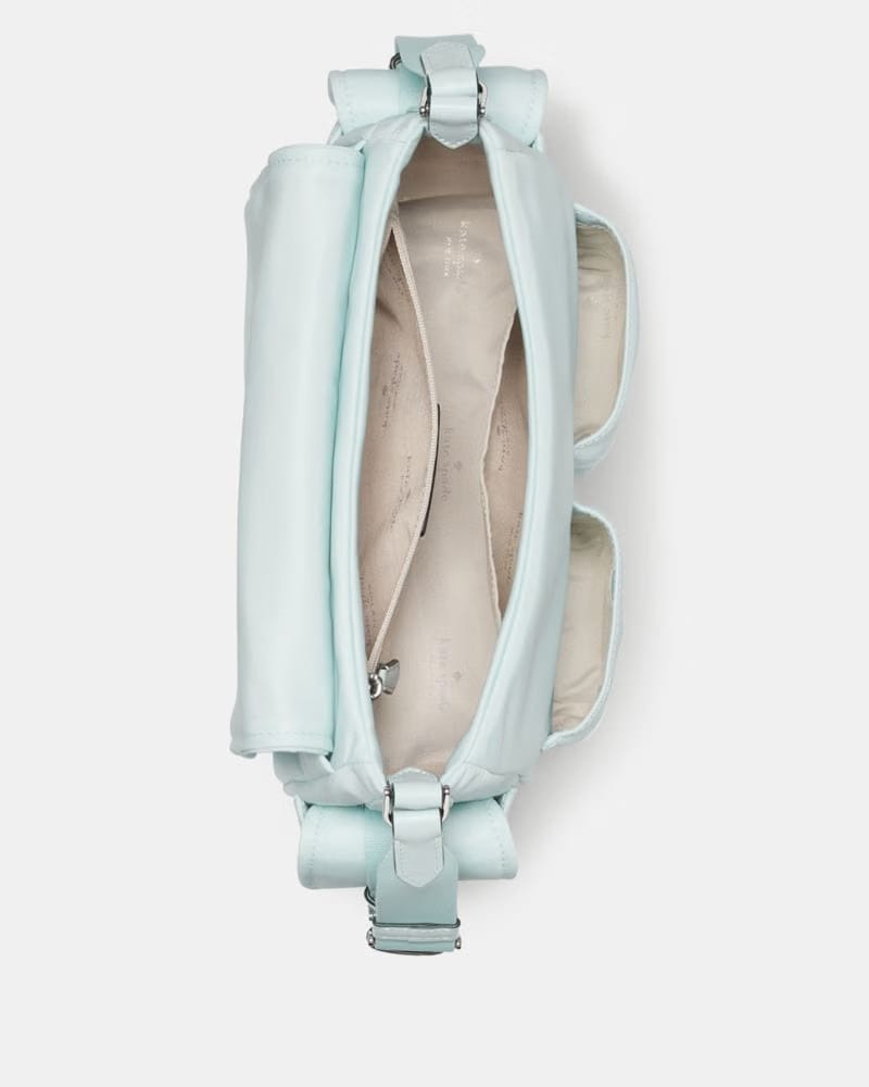 KateSpade Carter Nylon Messenger Cargo Crossbody Bag Crisp Sky