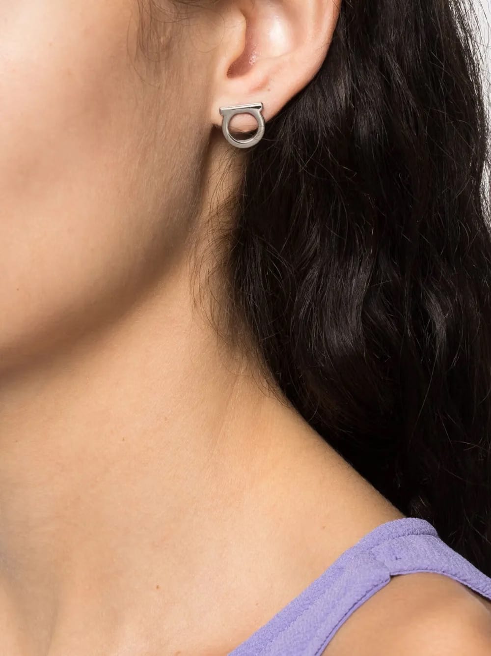 Gancio stud earrings