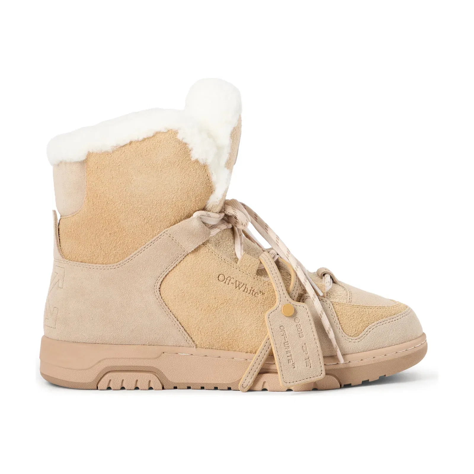 Off-White Winter Boots Beige