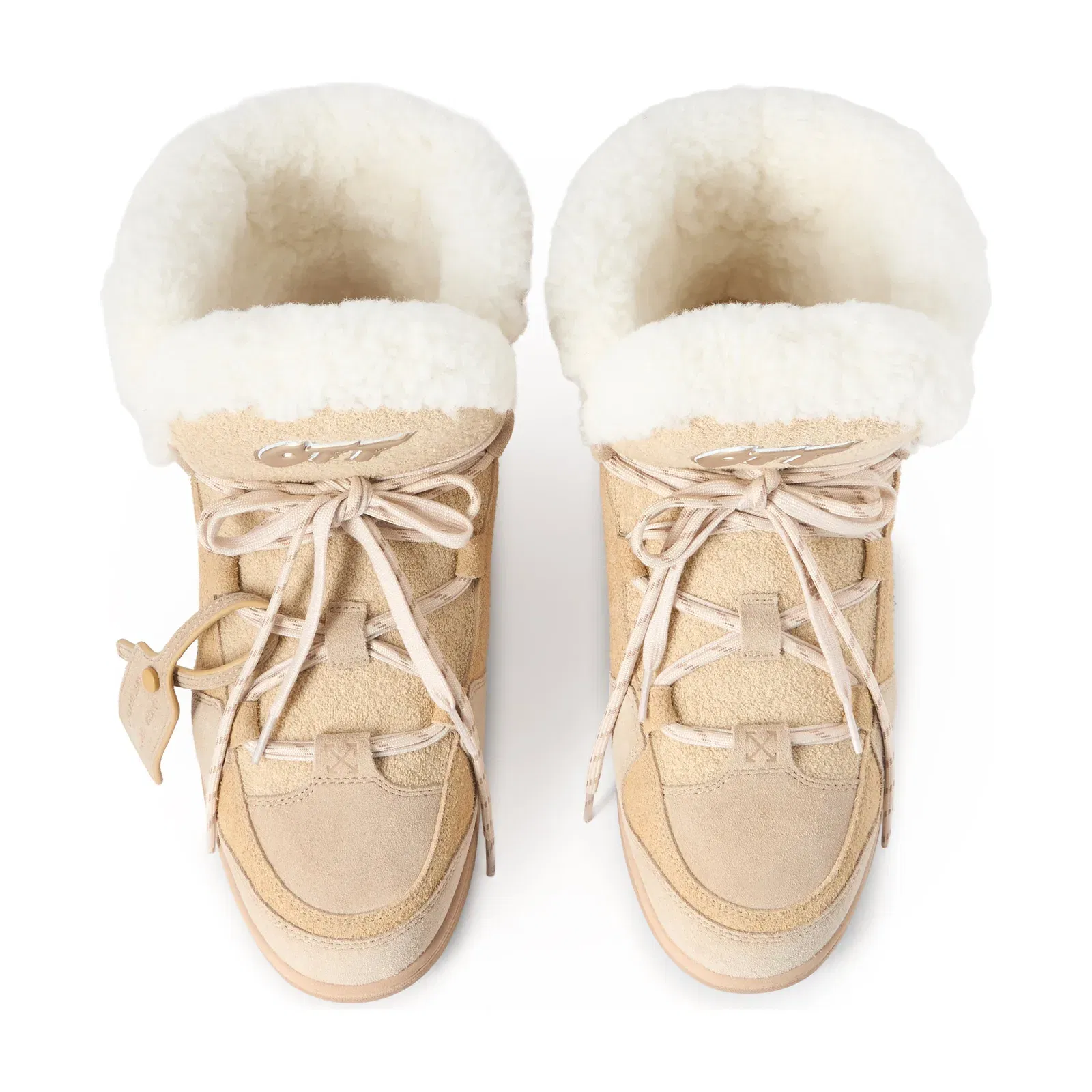 Off-White Winter Boots Beige