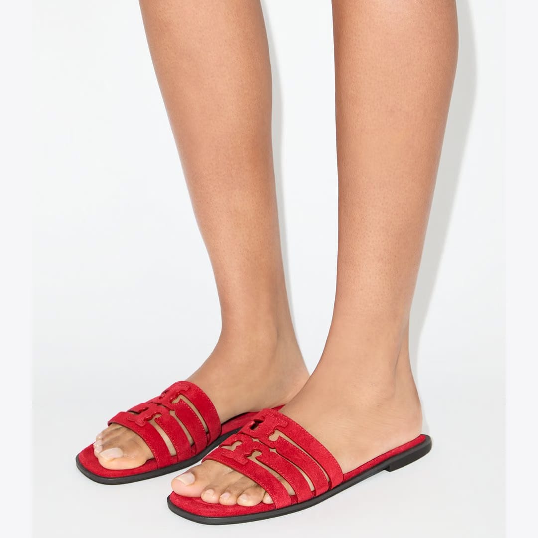 Tory Burch Ines Slide TOUCAN RED / TOUCAN RED