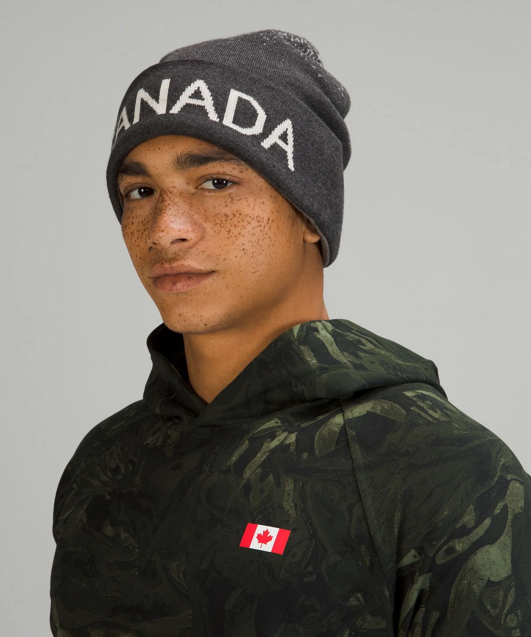 Lululemon Team Canada Wool-Blend Reversible Beanie *COC Logo