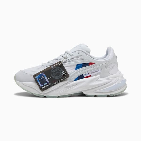 Puma Bmw M Motorsport Rs Surge Sneakers Silver Mist-Puma White
