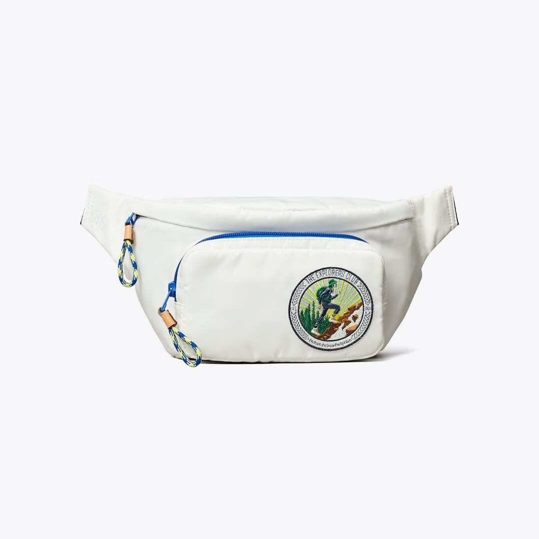 Tory Burch The Explorers Club Belt Bag White