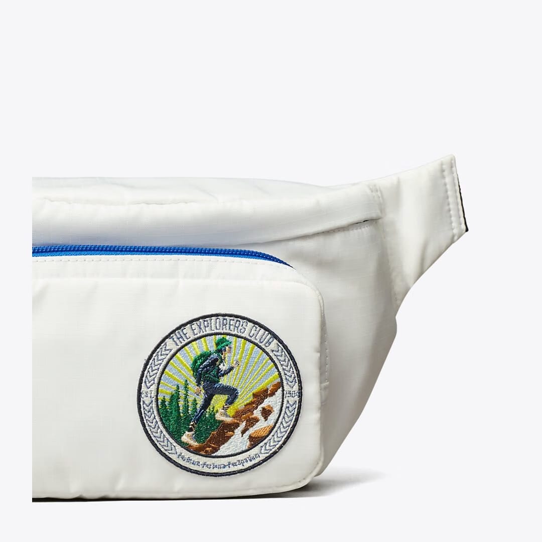 Tory Burch The Explorers Club Belt Bag White
