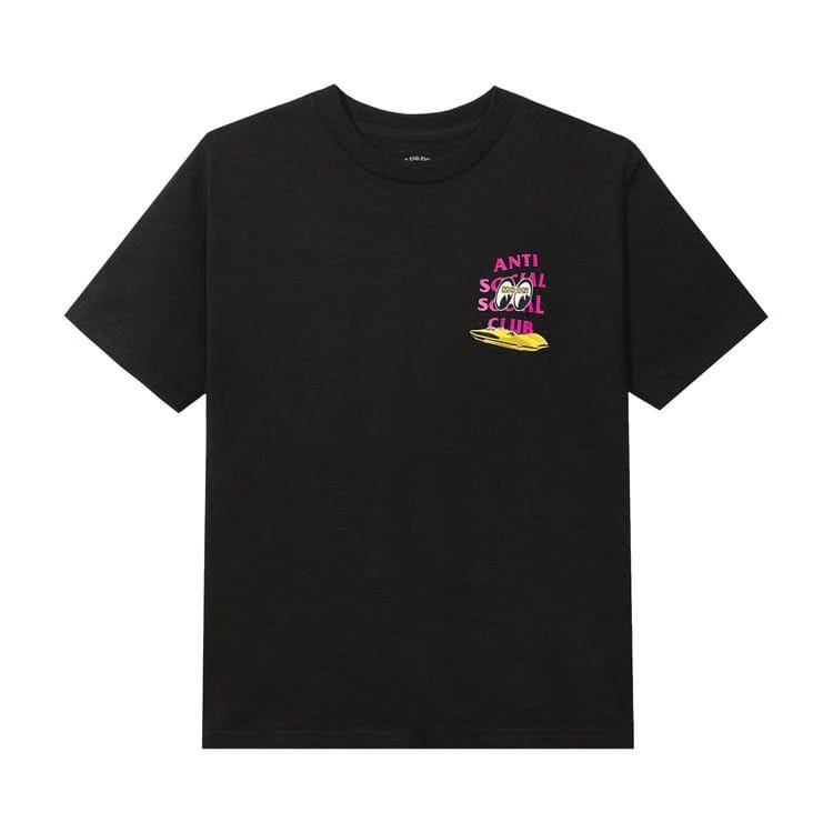 Anti Social Social Club Assc x Mooneyes Flats Photo Black T-Shirt