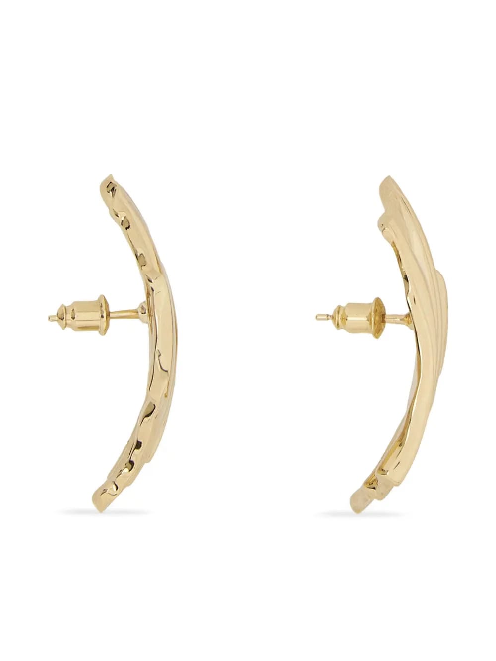 asymmetric draped earring
