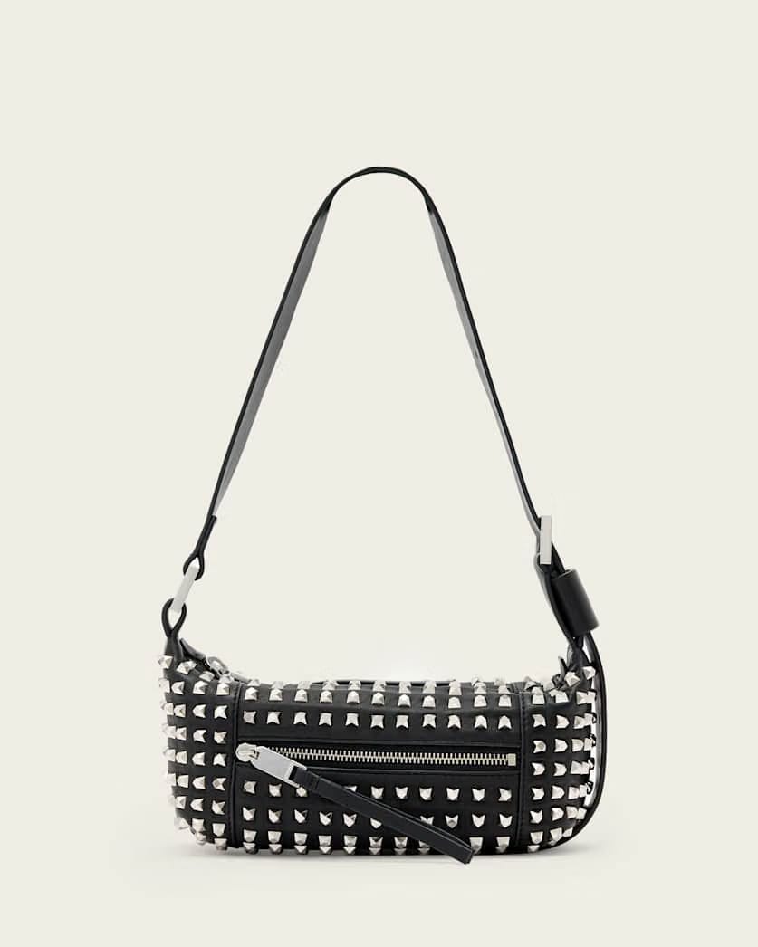 AllSaints Vega Embellished Mini Shoulder Bag Women's Black Women's