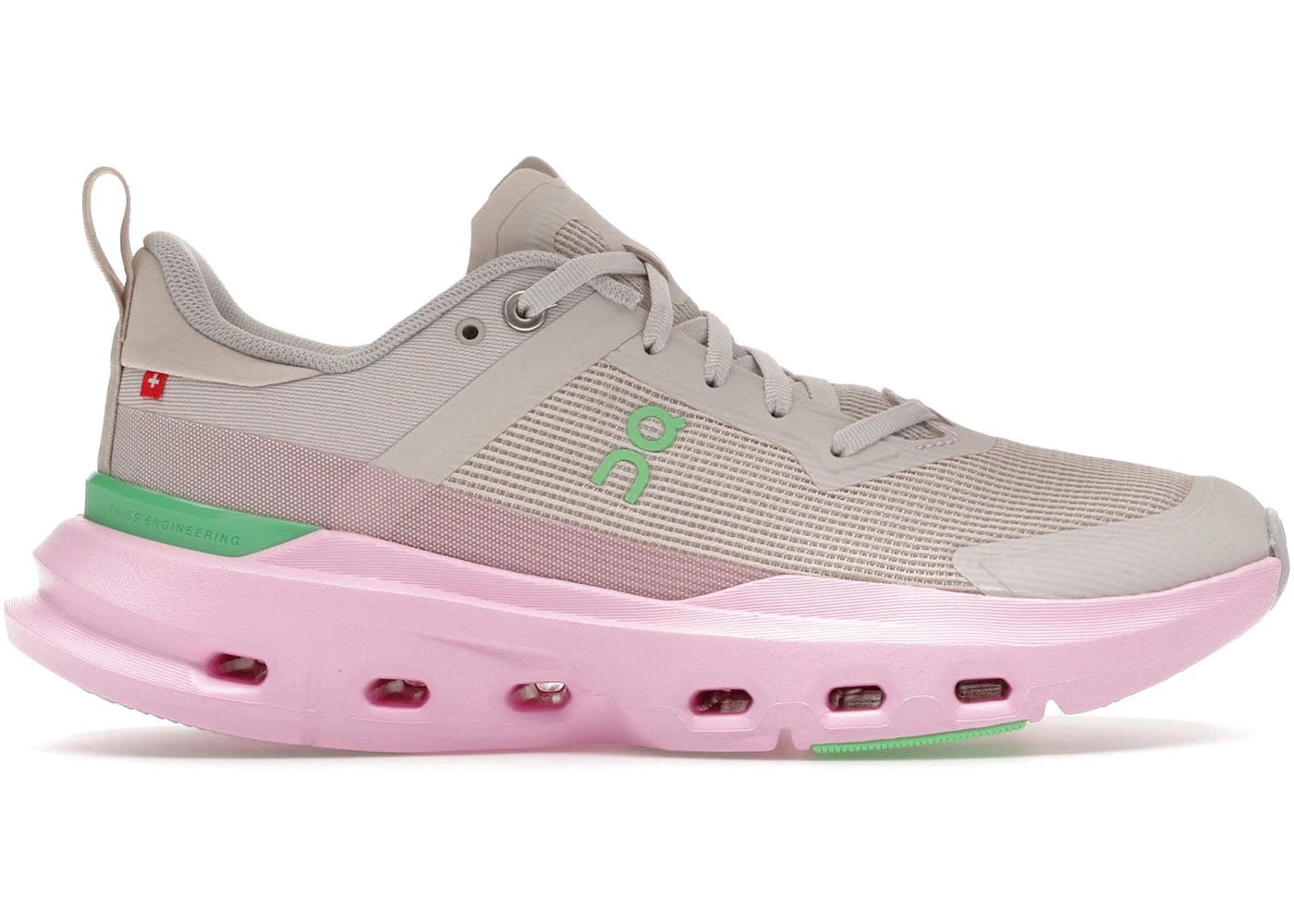 On Running Cloudpulse Next Silver Honeydew Womens