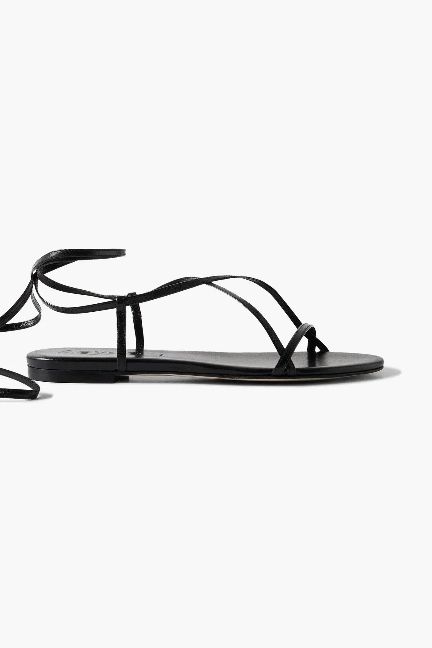 Aeyde Penny Leather Sandals Black Women's