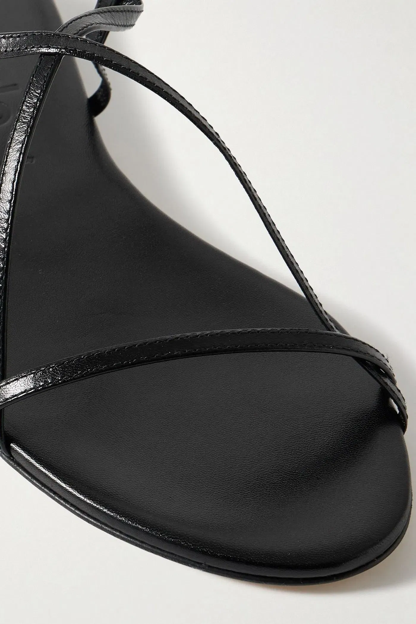 Aeyde Penny Leather Sandals Black Women's