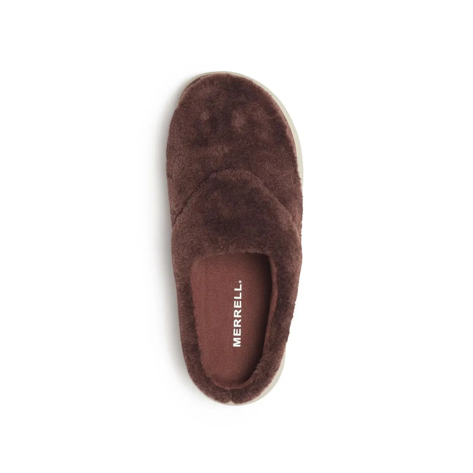 Merrell Men's Hut Moc 2 Slide Cozy Sequoia
