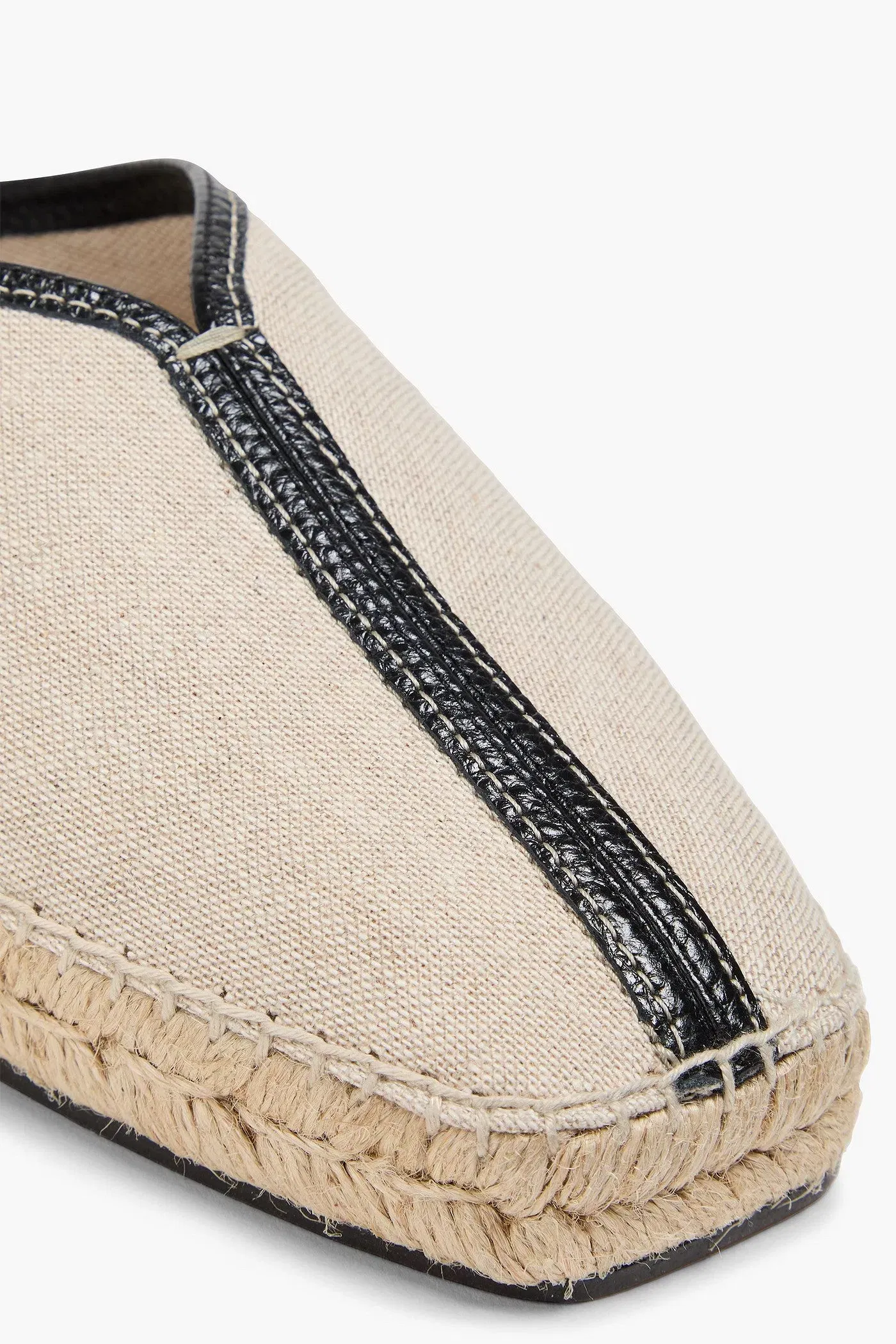 Toteme Canvas Espadrilles Beige Women's