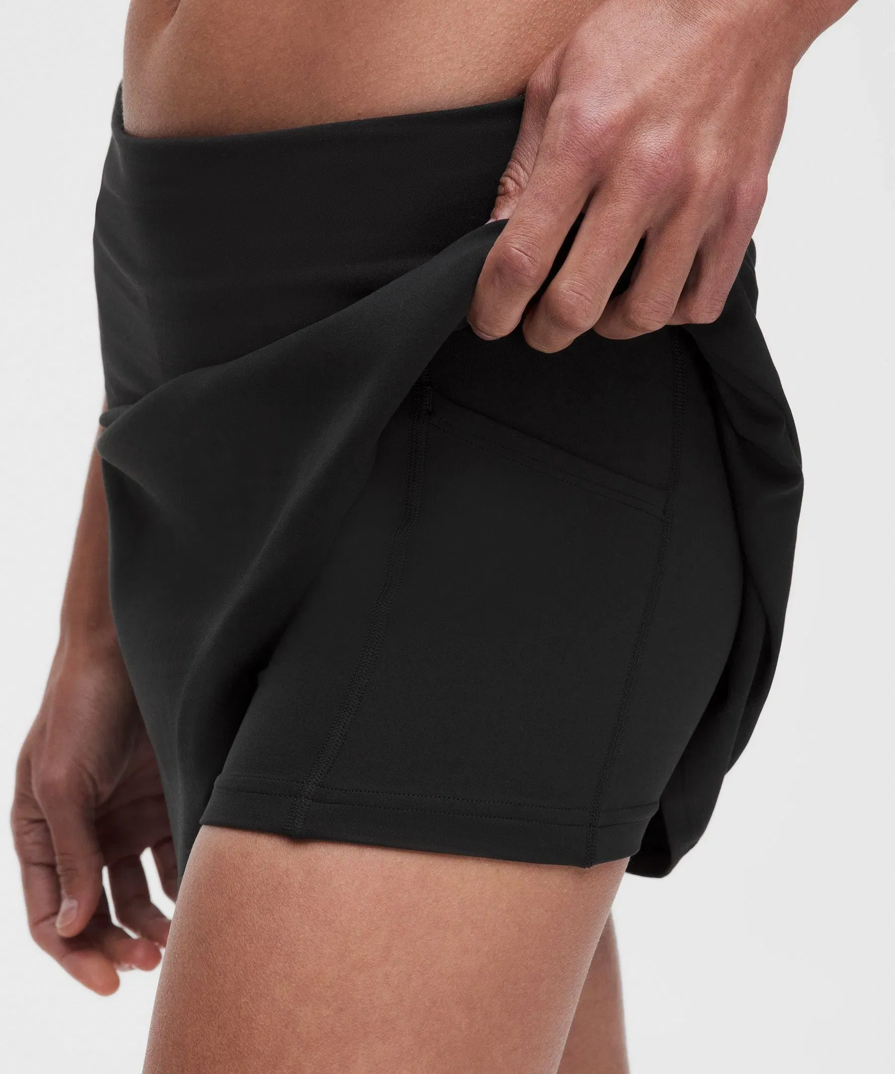 Lululemon Groove Foldover Mid-Rise Mini Skirt