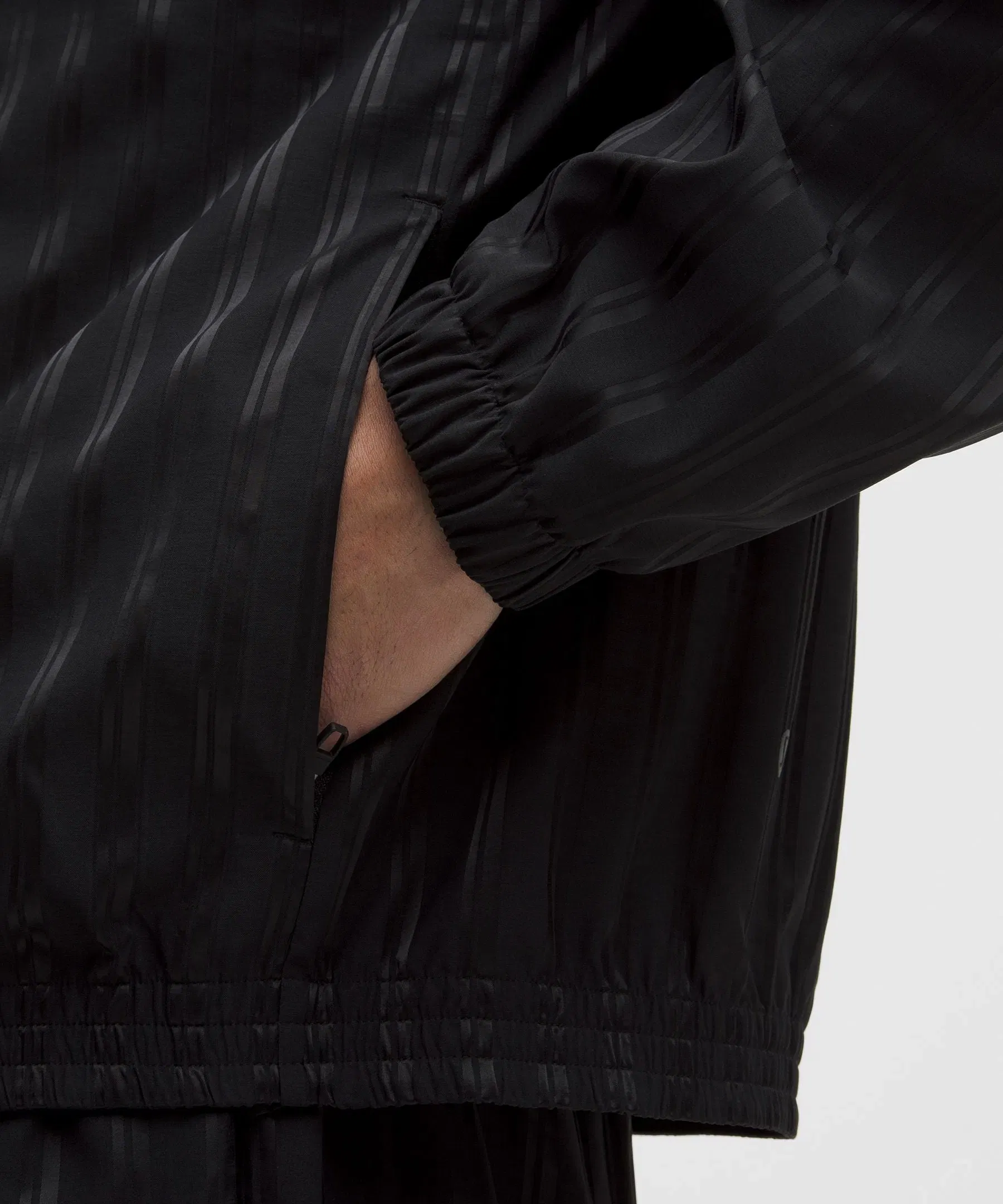 Lululemon Satin Stripe Coaches Jacket