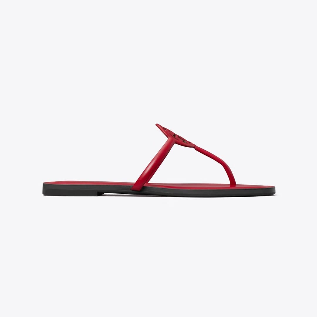 Tory Burch Miller Capri Sandal TOUCAN RED