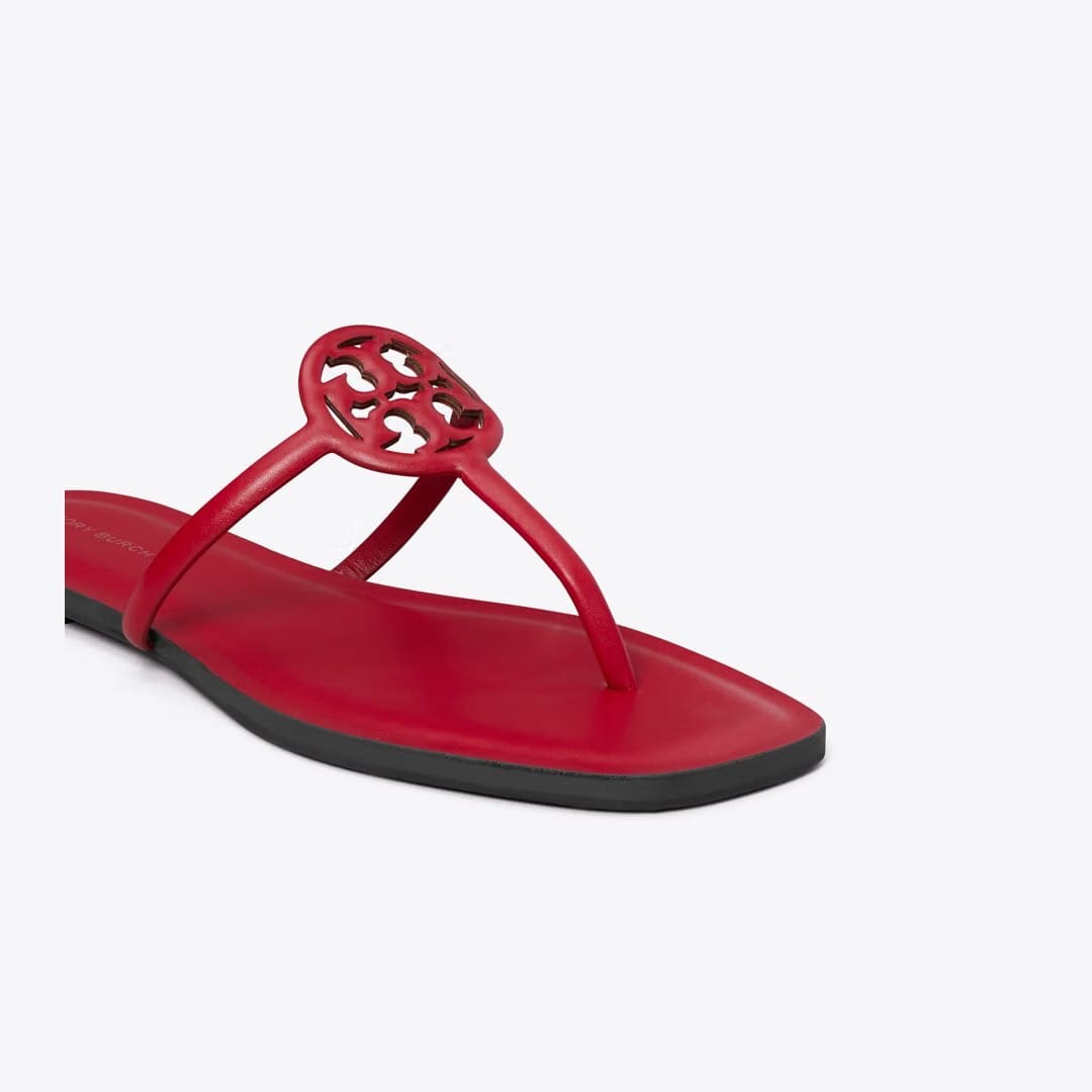 Tory Burch Miller Capri Sandal TOUCAN RED