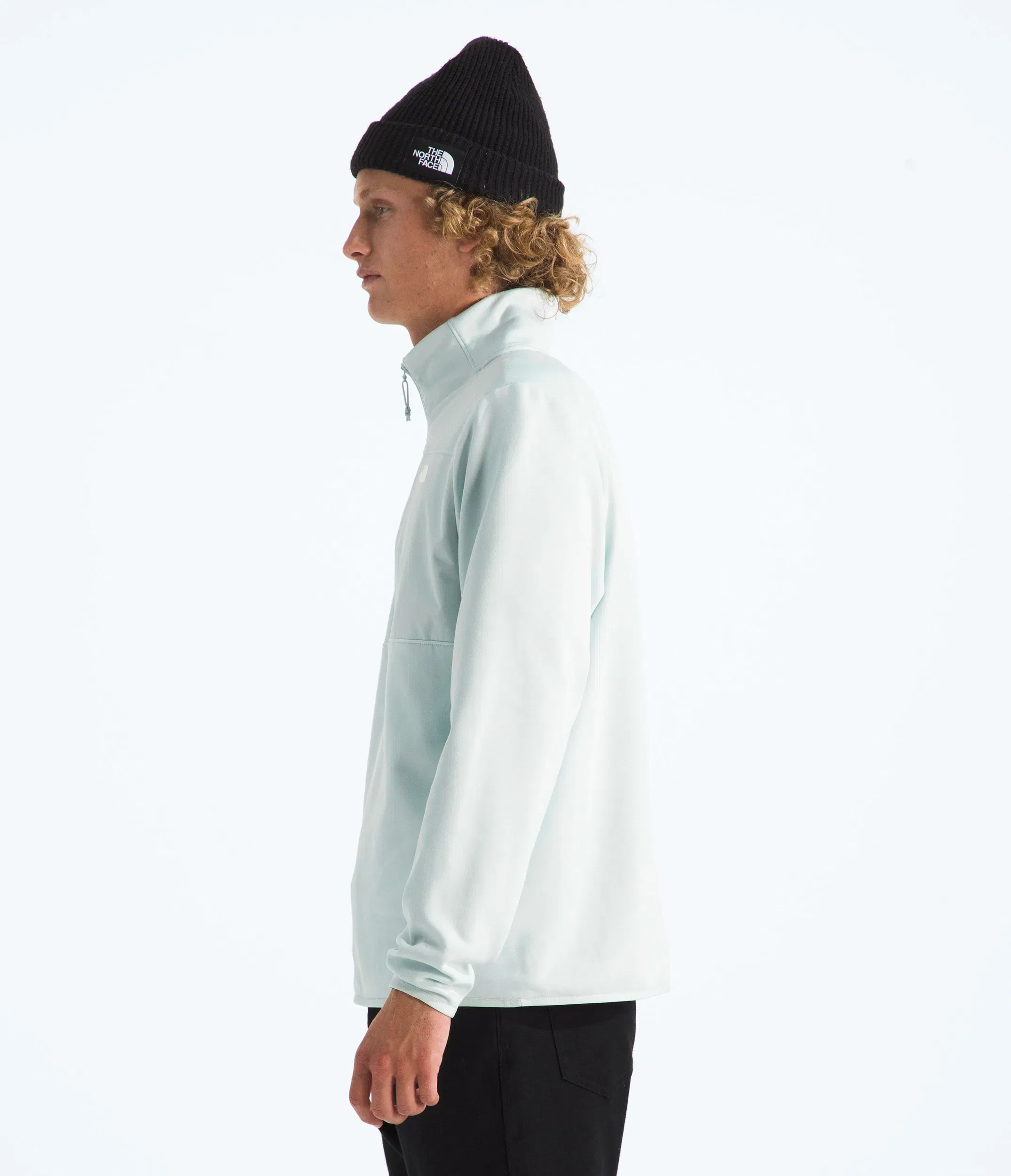The North Face Men’s TNF™ Performance Fleece ¼-Zip Pearl Stone
