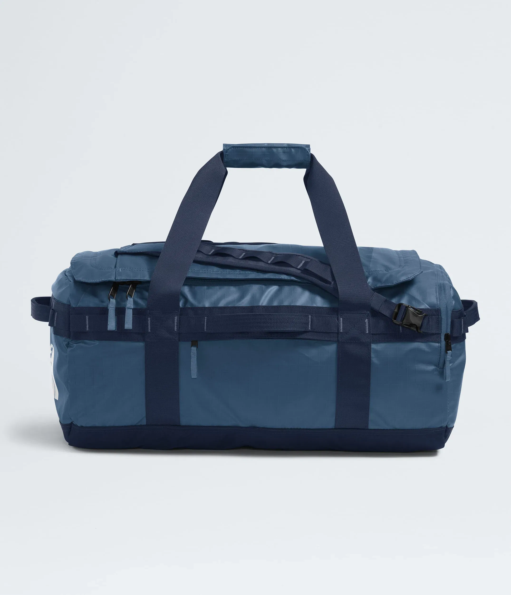 The North Face Base Camp™ Voyager Duffel—62L Shady Blue