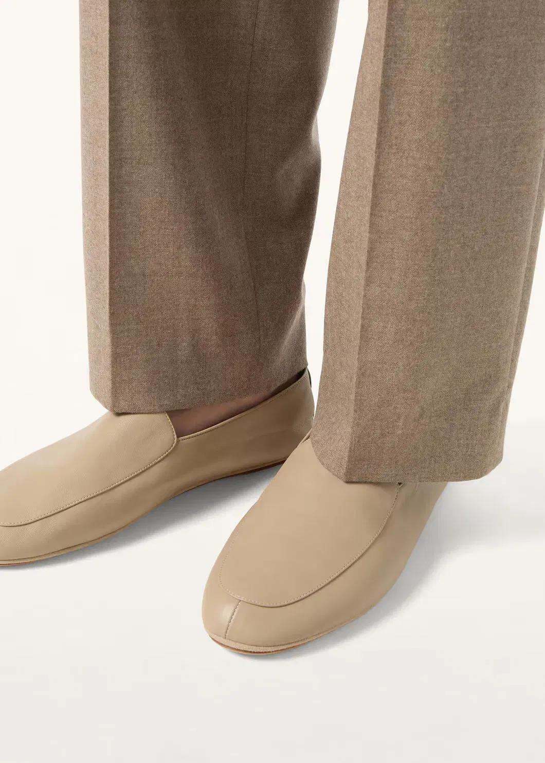 LoroPiana Anton Walk Loafer Sandstone