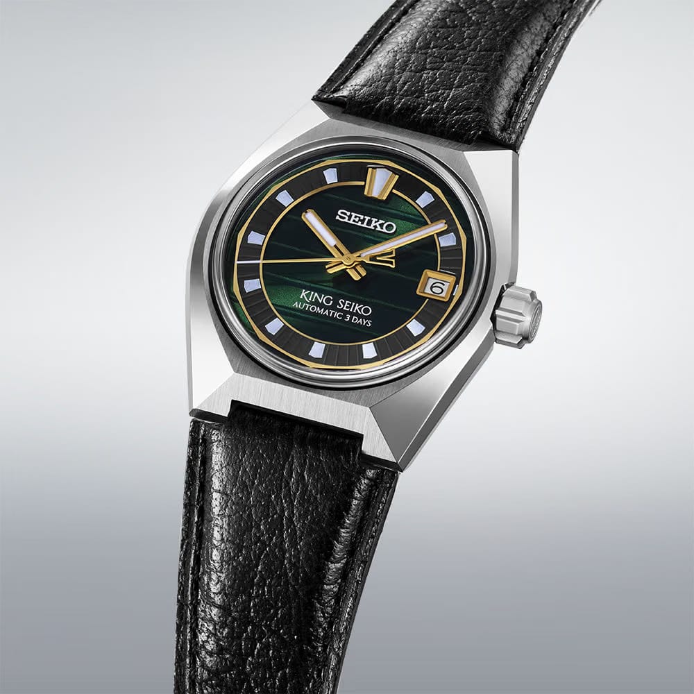Seiko King Seiko Vanac In Urban Greenery - Green - SLA095J1