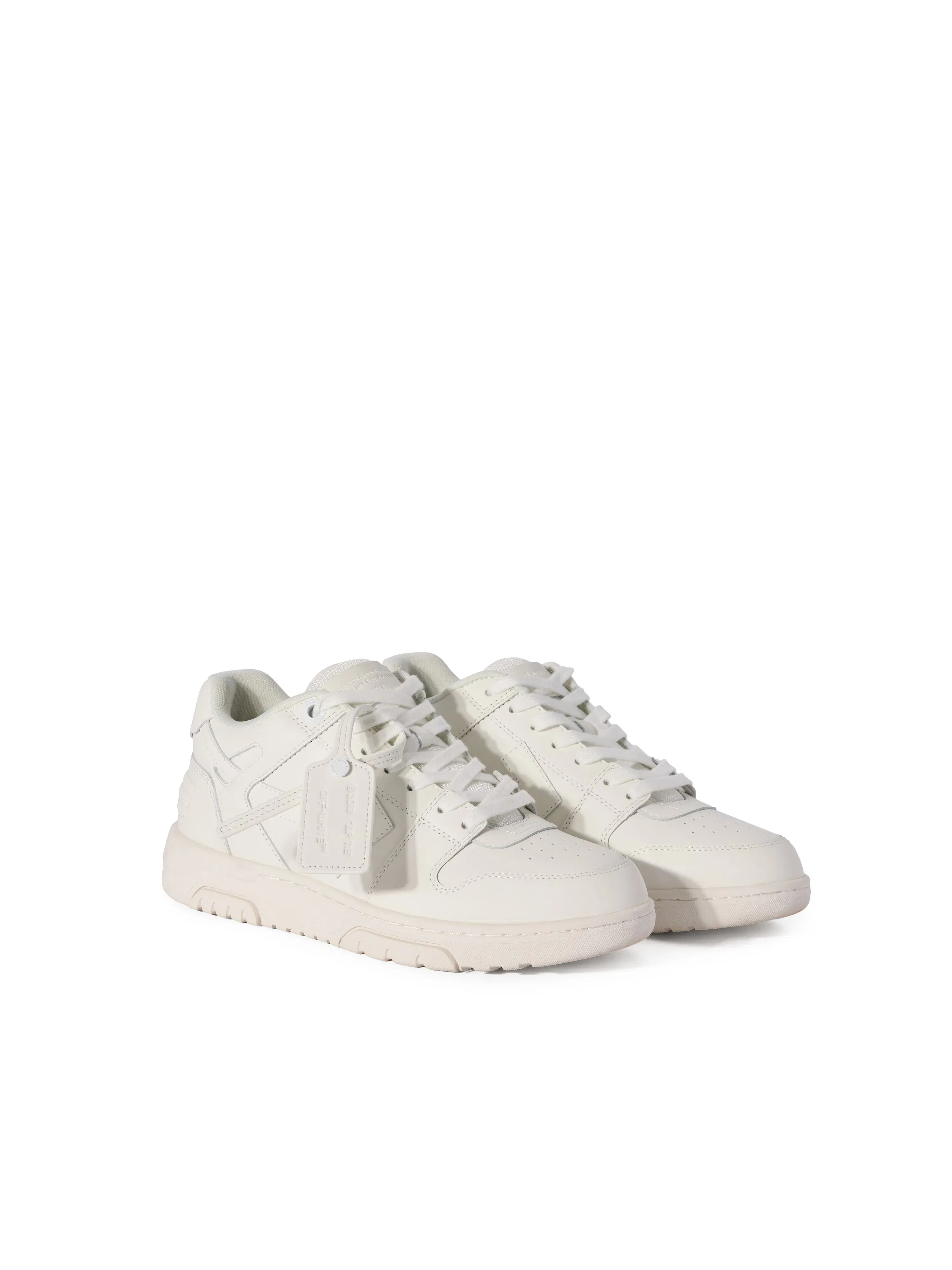 OFF-WHITE Out Of Office Low Triple White White Sole