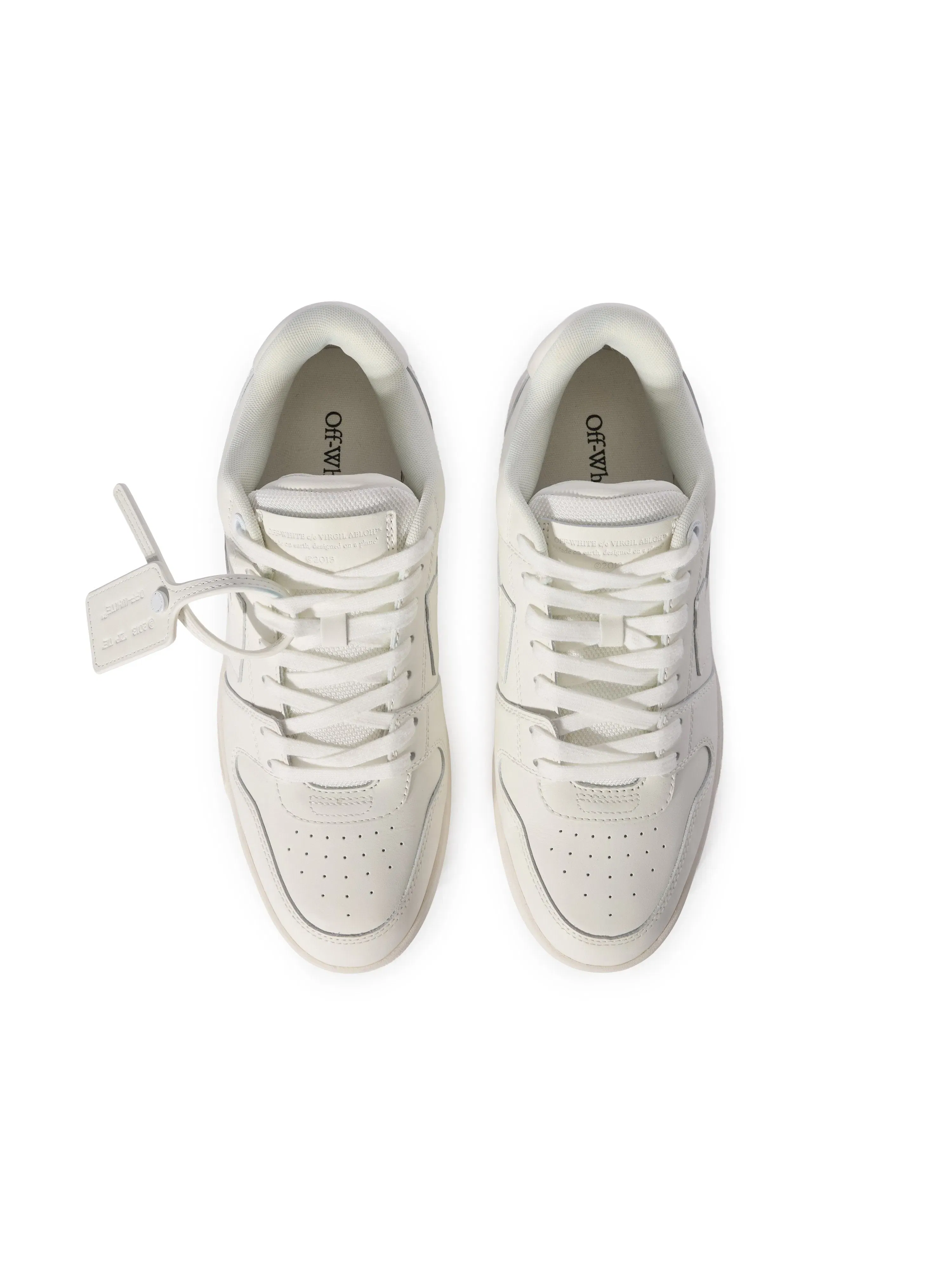 OFF-WHITE Out Of Office Low Triple White White Sole