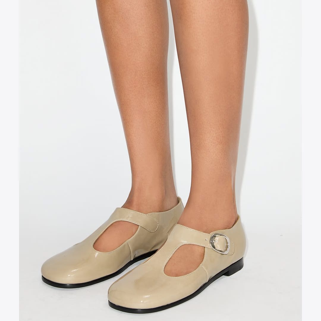 Tory Burch Violet T-Strap MOON SHELL