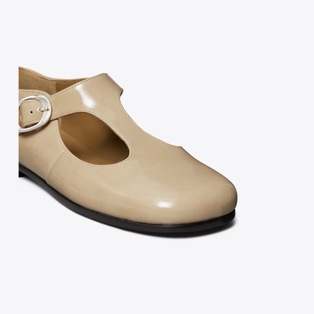 Tory Burch Violet T-Strap MOON SHELL